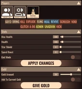 Players, Stats, Gold.png (142 KB) Players, Stats & Gold section before The Great Outdoors Update.