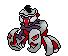 Carvantula's white shiny variant sprite