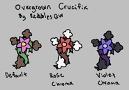 The concept art of the Overgrown Skin of the Crucifix by RediblesQW.