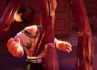 The Figure ripping the head off of a player before The Hotel+ Update.