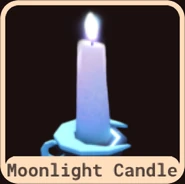 The Moonlight Candle shown in the Admin Panel.
