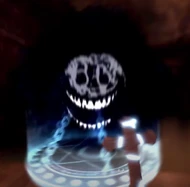 RushRestrained.png (281 KB) Rush being restrained by the Crucifix, as seen in the Hotel+ Update Teaser Trailer.