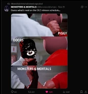 The repost Glowstick Entertainment made for the DOORS collab.