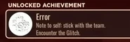 Old Error achievement.