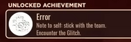 Old Error achievement description.