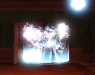 Using the Crucifix on A-60.