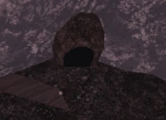 Louie refusing a player's Bandage.