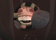 SewagePipes-Grumble1.png (384 KB) Queen Grumble seen outside one of the dead-end pipes.