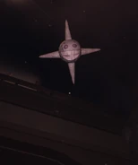 Giggle about to land on a player.