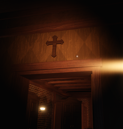 Doors, Crucifix edit. btw i have no idea what it said #doors #crucifi, im crucified