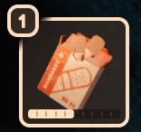 A half filled Bandage Pack as seen in a player's inventory.