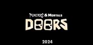 The announcement image with the previous release date for the Monsters and Mortals collab.