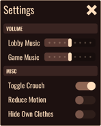 Newpatchsettings.png (65 KB) The Settings tab, after the 08/22/25 patch (current).