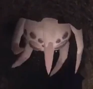 A Grumble coming from a ceiling tunnel.