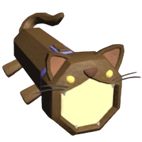 Chocolate kitty flashlight