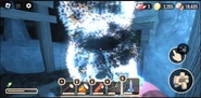A player holding a Moonlight Candle during Dread's crucifying process.