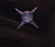 Ditto but closer, with its tentacles now in an X formation.