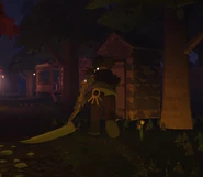 GK-Look03.png (196 KB) The Groundskeeper looking at player while walking towards an outhouse.