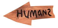 "Humans" Sign.