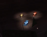 All three architect themed candies together.