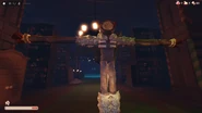 Krampus Figure T-Posing before the jumpscare animation.