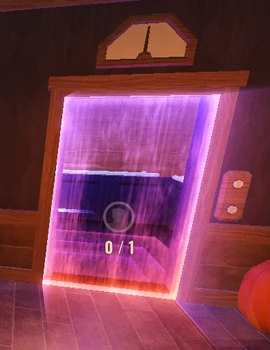 The elevator that appears during The Haunt event.