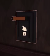 A Lever found in a basement.