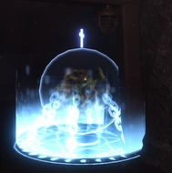 The Crucifix being used on a swarm of Gloombats.