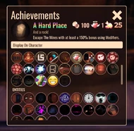 Devlog #18 (June 13, 2025) More achievements will reward game currency and revives. Two new achievements are visible.