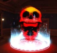 The Crucifix being used on Haste.