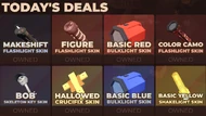 Today's Deals Section.