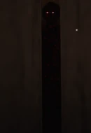 The Lookman seen via closet.