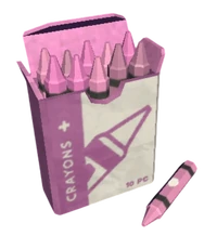 Pink Crayons