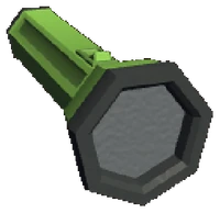 Flashlight green