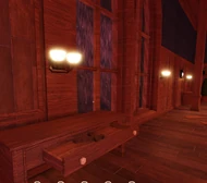 Crucifix in The Grand Hallway.