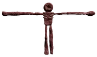 Ditto, but t-posing without animation.
