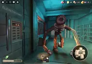 The Figure chasing a player after being crucified.