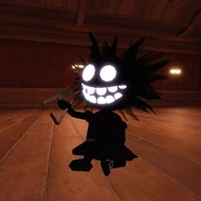 Sally holding a Lockpick