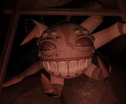 Grumbler.png (250 KB) A closeup of the Queen Grumble during the minecart section of the first chase sequence.