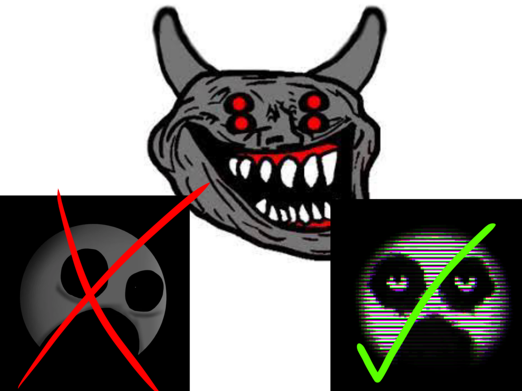 New free trollge creepy face png : r/trollge