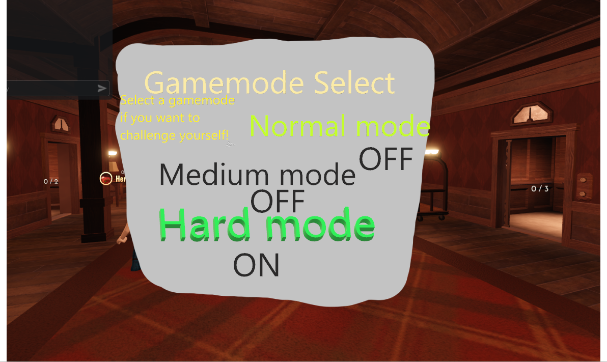 I made my own little concept of a new mode on doors, not hardcore but  IMPOSSIBLE MODE (If anything seems too unfair just tell me about it in the  comments) : r/RobloxDoors
