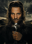 Aragorn, figlio di Arathorn nella trilogia del Signore degli Anelli