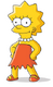 Lisa Simpson di I Simpson.