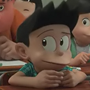 suneo in his chair