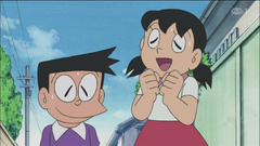 Suneo and Shizuka