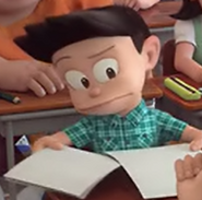 disgusted suneo with exams