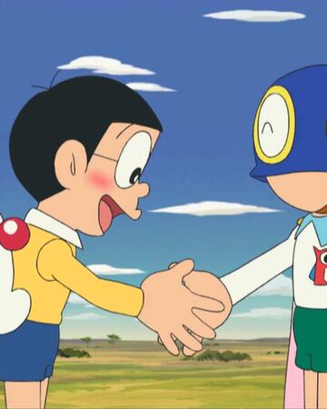 Doraemon And Perman S Close Call Doraemon Wiki Fandom