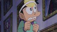 Suneo scared.