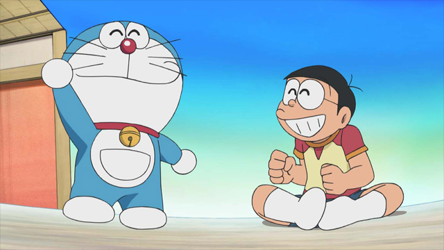 The Horizon In Nobita S Room 05 Anime Doraemon Wiki Fandom