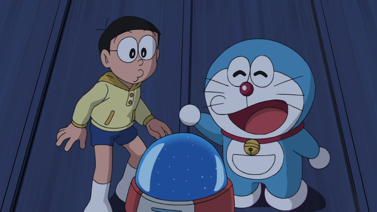 Pizza And Gyouza Shining In The Night Sky Doraemon Wiki Fandom